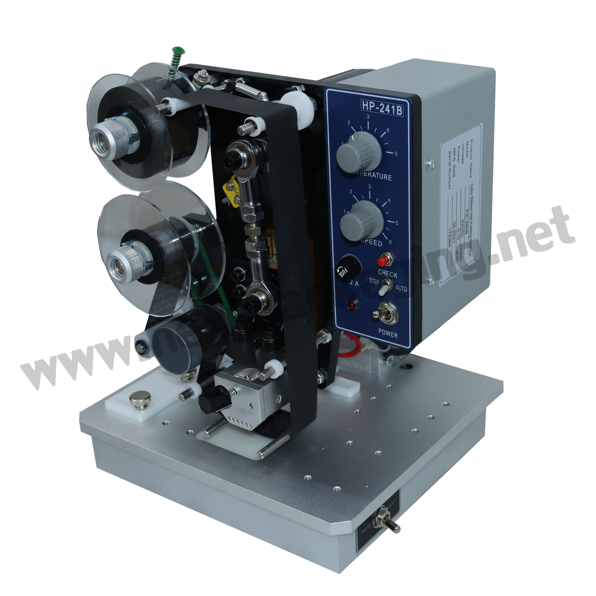 SEMI-AUTOMATIC RIBBON CODING MACHINE